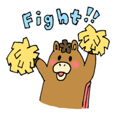 Horse sticker #1051307