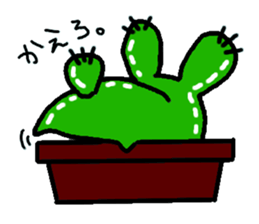 Bunny Cactus sticker #1051478