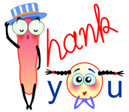 Fantastic Cartoon Words Line 2 sticker #1051603