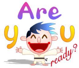 Fantastic Cartoon Words Line 2 sticker #1051607