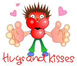 Fantastic Cartoon Words Line 2 sticker #1051609