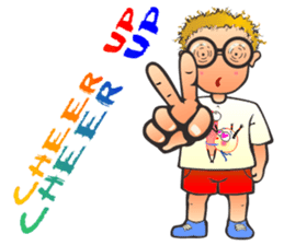 Fantastic Cartoon Words Line 2 sticker #1051612