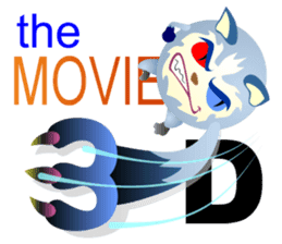 Fantastic Cartoon Words Line 2 sticker #1051624