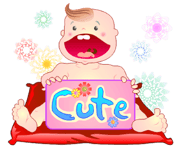 Fantastic Cartoon Words Line 2 sticker #1051628