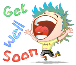 Fantastic Cartoon Words Line 2 sticker #1051630