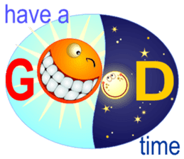 Fantastic Cartoon Words Line 2 sticker #1051631