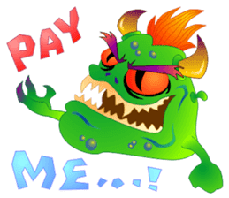 Fantastic Cartoon Words Line 2 sticker #1051639
