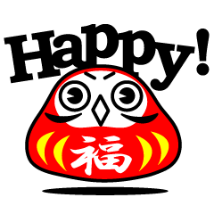 DARUMA with KANJI