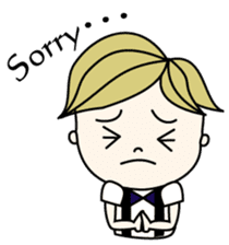 Mr. CLASSICAL and Miss MODAN sticker #1051897