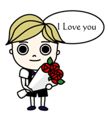 Mr. CLASSICAL and Miss MODAN sticker #1051903