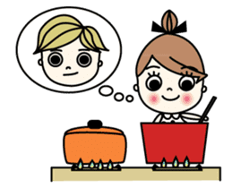 Mr. CLASSICAL and Miss MODAN sticker #1051915