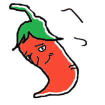 red pepper(1) sticker #1052264