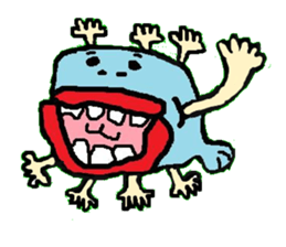 Cod roe fish-kun sticker #1052323