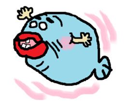 Cod roe fish-kun sticker #1052329