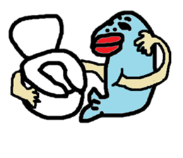 Cod roe fish-kun sticker #1052345