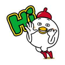 Tot of chicken 1 sticker #1052643