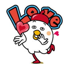 Tot of chicken 1 sticker #1052656
