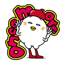 Tot of chicken 1 sticker #1052662