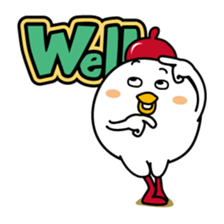 Tot of chicken 1 sticker #1052665