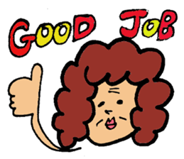 Mom's volume on daily conversation sticker #1053282