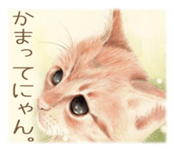 A capricious cat sticker #1053377