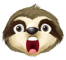 Matty the Sloth sticker #1053487