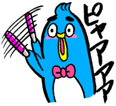 Slapstick Penguin sticker #1053625