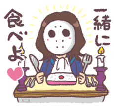 Masked school girls Sticker! sticker #1053804