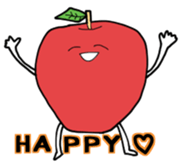 Happy Apple! sticker #1053922