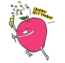 Happy Apple! sticker #1053945