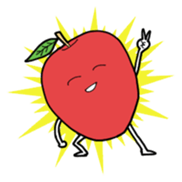 Happy Apple! sticker #1053949