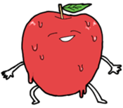 Happy Apple! sticker #1053956