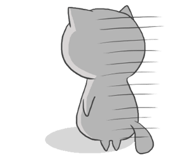easy-going Cat sticker #1054691