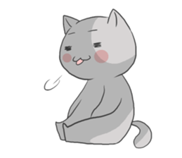 easy-going Cat sticker #1054702