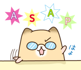 KATAKANA words of hamster. sticker #1054900