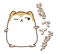 KATAKANA words of hamster. sticker #1054909