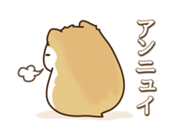 KATAKANA words of hamster. sticker #1054912
