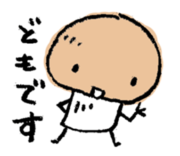 Country first wave of mushroom "Matchu" sticker #1055690