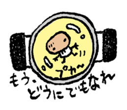 Country first wave of mushroom "Matchu" sticker #1055691