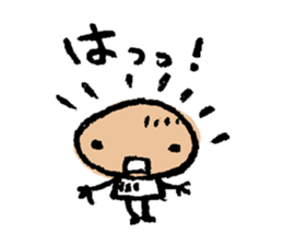 Country first wave of mushroom "Matchu" sticker #1055699