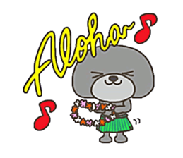 LUCKY ALOHA sticker #1055726