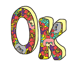 LUCKY ALOHA sticker #1055728