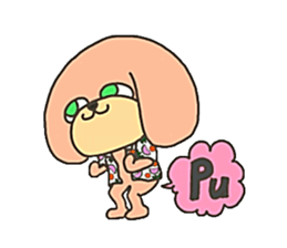 LUCKY ALOHA sticker #1055753