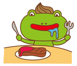 Daily of wig frog sticker #1056173
