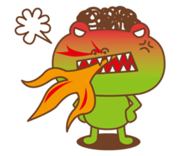 Daily of wig frog sticker #1056176