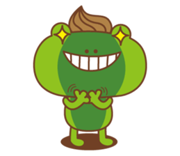 Daily of wig frog sticker #1056177