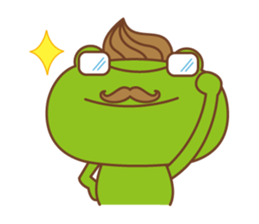 Daily of wig frog sticker #1056180