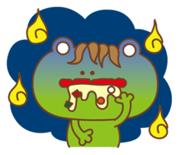 Daily of wig frog sticker #1056183