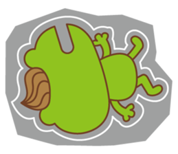 Daily of wig frog sticker #1056186