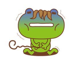 Daily of wig frog sticker #1056197